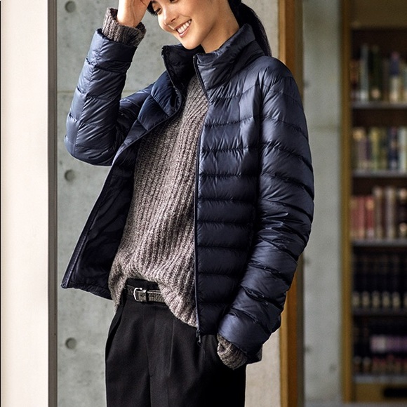 Uniqlo Jackets & Blazers - UNIQLO UltraLight Down Packable Navy Jacket. Sz M